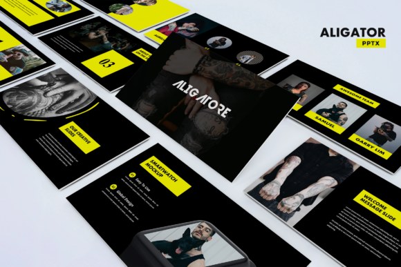 Aligator PowerPoint Template: Modern Style for Every Presentation