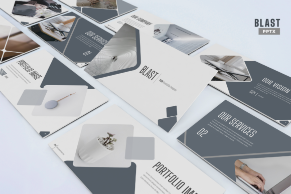 Blast Business PowerPoint Template: A Modern Tool for Impactful Presentations
