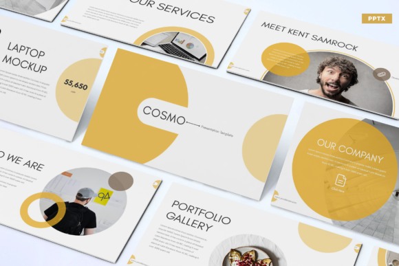 Cosmo Business PowerPoint Template: Modern Slides for Any Pitch