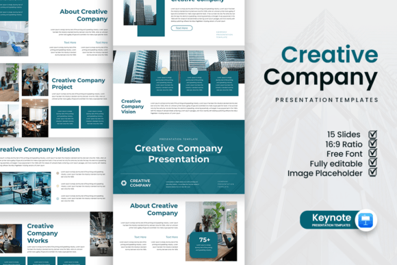 Creative Company Presentation - Keynote: Your Template for Success