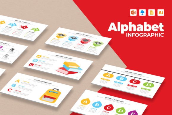 Elevate Your Visuals with the Alphabet Infographic PowerPoint