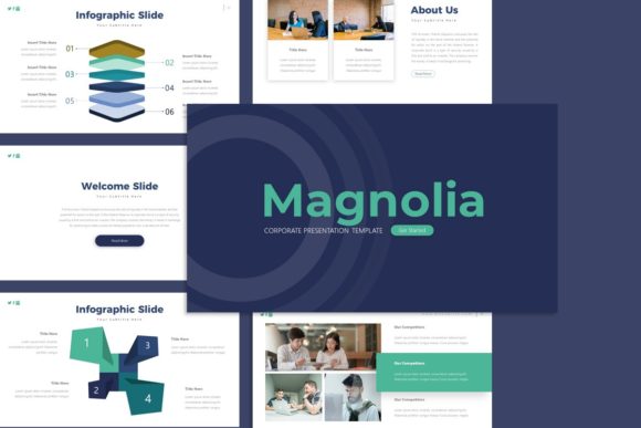 Magnolia Corporate Presentation: A Template for Modern Business