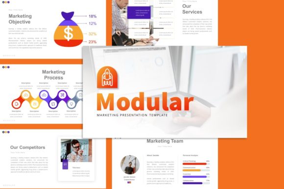 Modular Marketing Presentation Template: Your Flexible Design Toolkit