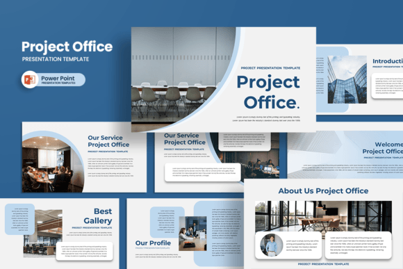 Project Office - PowerPoint Template: A Modern Toolkit for Dynamic Presentations