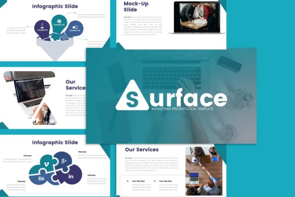 Surface Marketing Presentation Template: Your Next Design Powerhouse