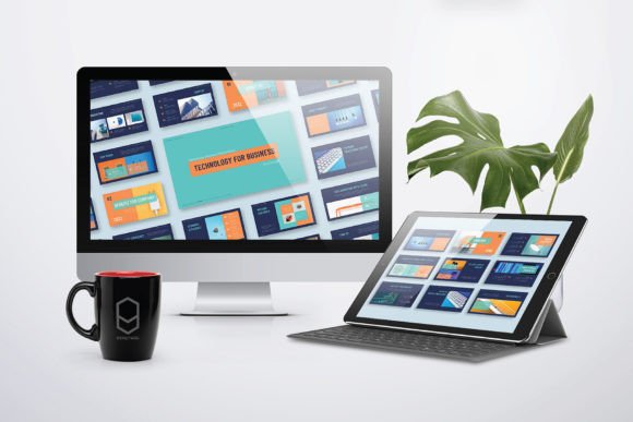 Technologies for Business Presentation: A Modern Template for Impactful Slides